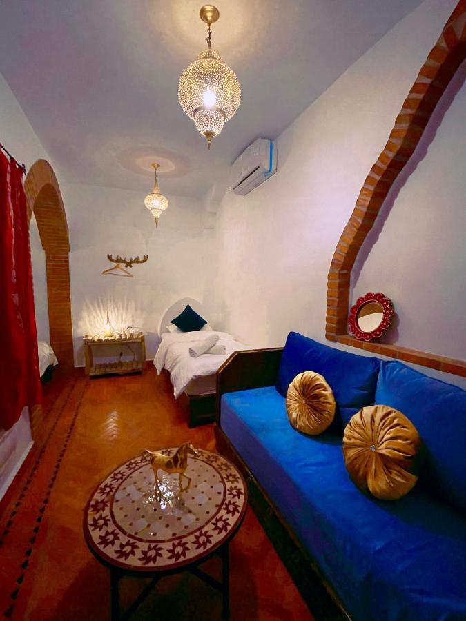 Riad Bab Mahruk Шефшауэн Экстерьер фото
